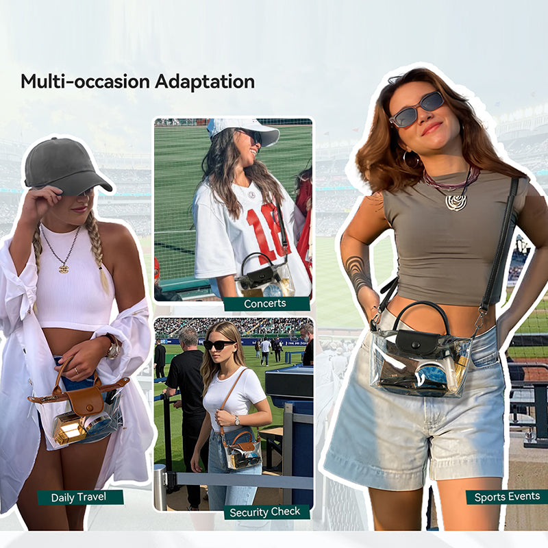 Small Clear Crossbody Purse