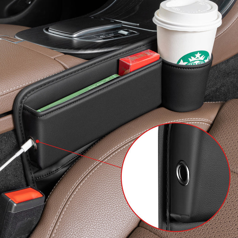 Förvaringslådor för sätesgap