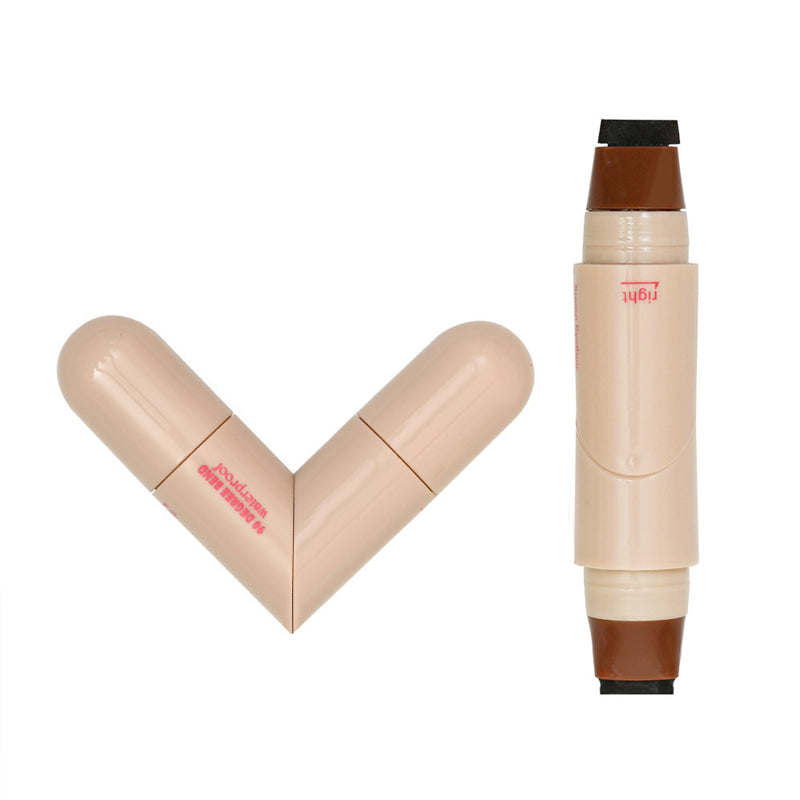 Dual-Head Design Rotating Eyeliner Stamp Pen