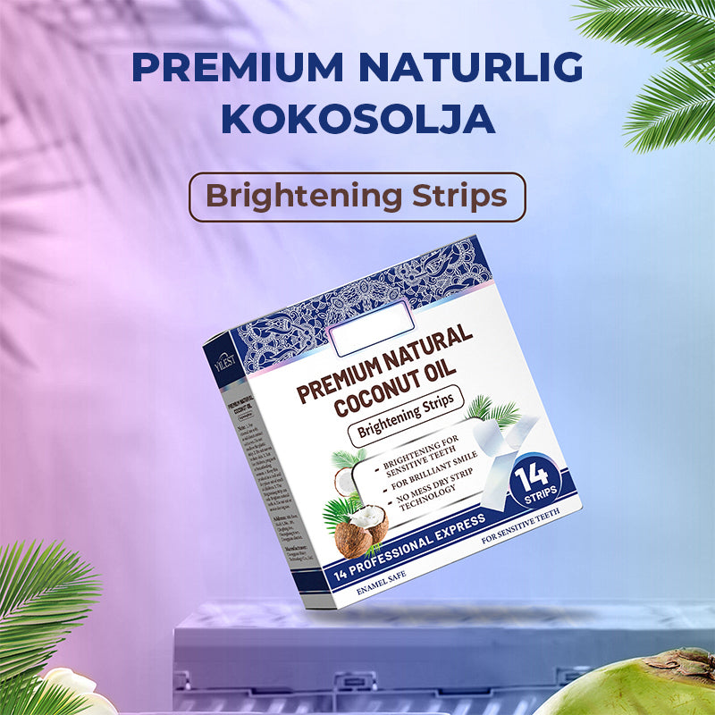 Kokosmynta Vitgörande Strips