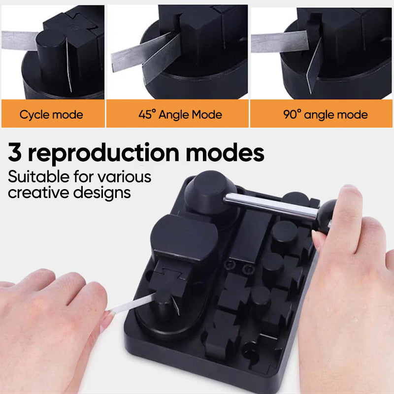 Manual Ring Bender with Rotating Handle