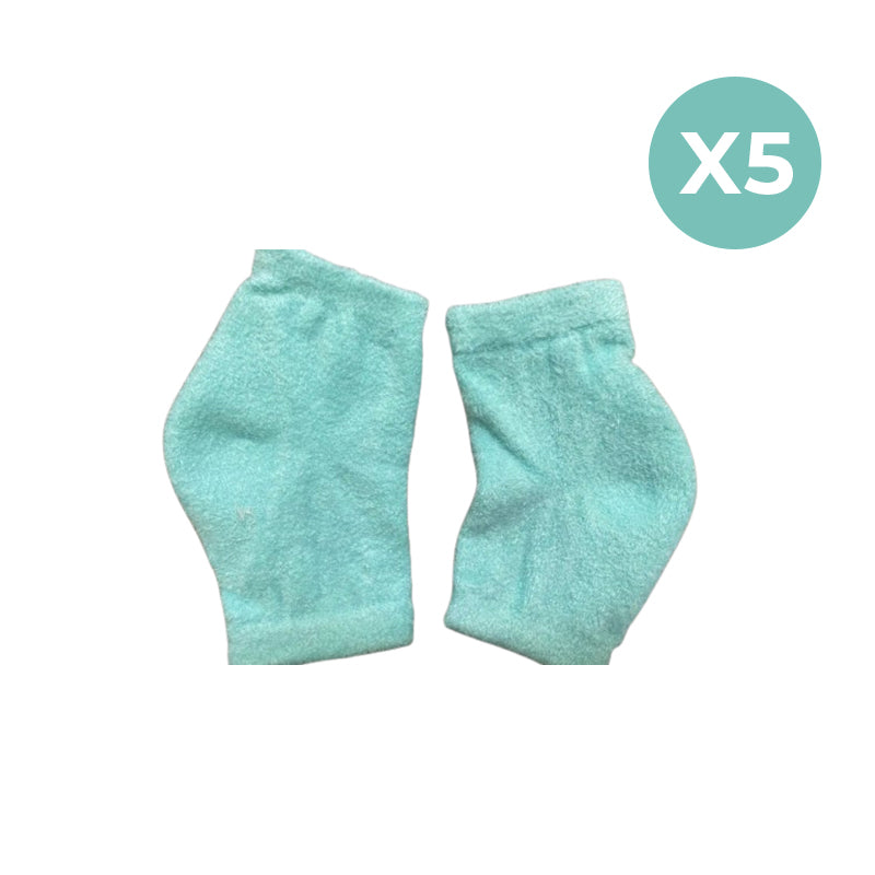 Fuzzy Moisturizing Heel Socks