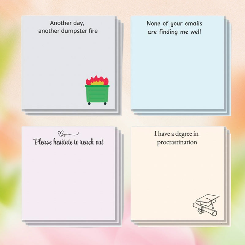 Funny Office Sticky Note (4 Styles)