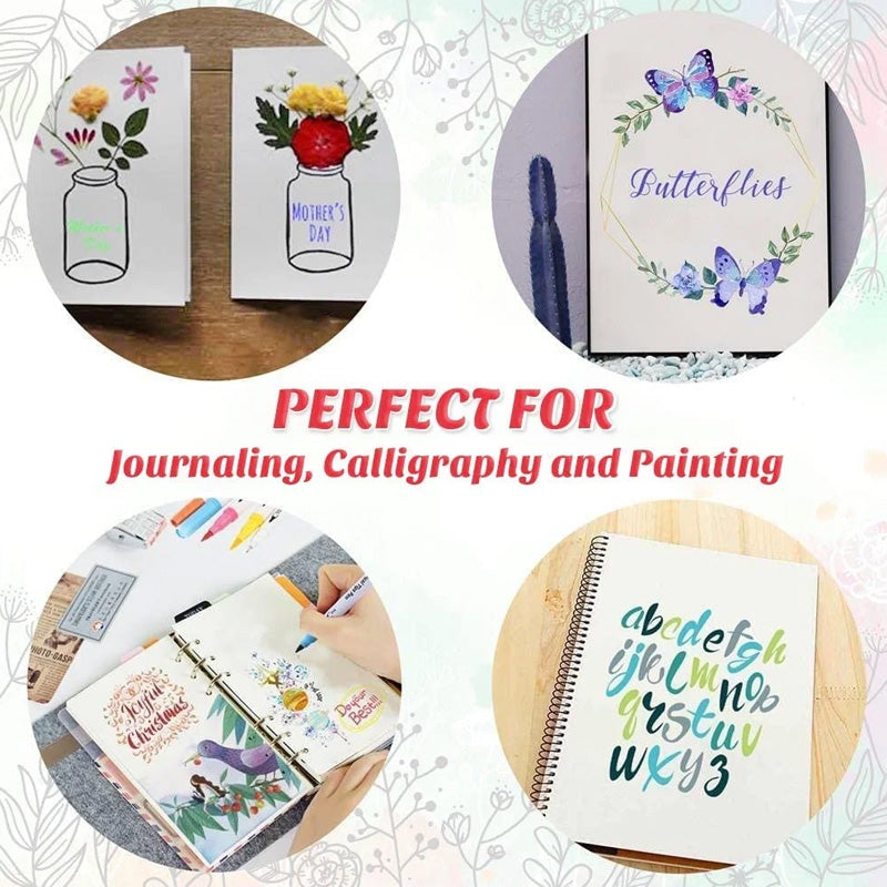 Dual-Tip Watercolor Markers