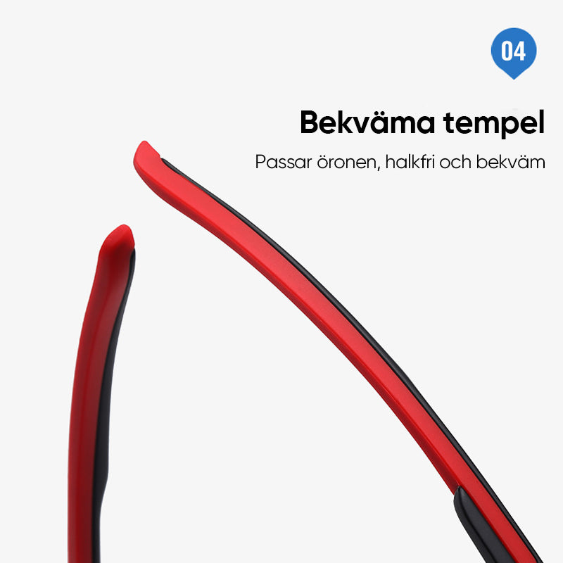 Fashionabla sandtäta ögonskyddssolglasögon