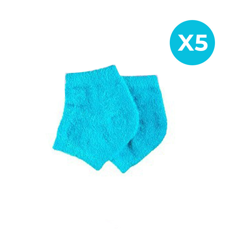 Fuzzy Moisturizing Heel Socks
