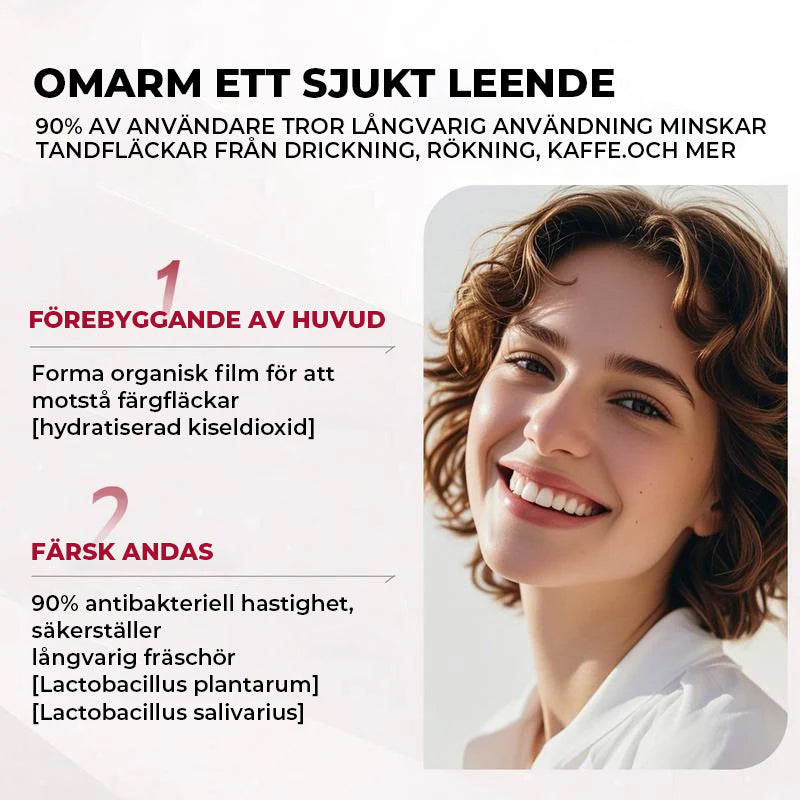 SP-8/SP-10 Probiotisk blekande tandkräm för munhälsa