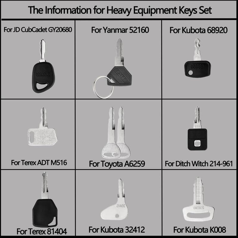 42 PCS Heavy Equipment Machine Kits Car Metal tools