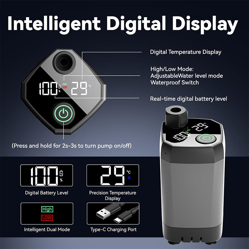 Portable Rechargeable Outdoor Camping Shower Pump