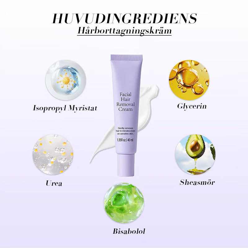 Essens av hårborttagningskräm