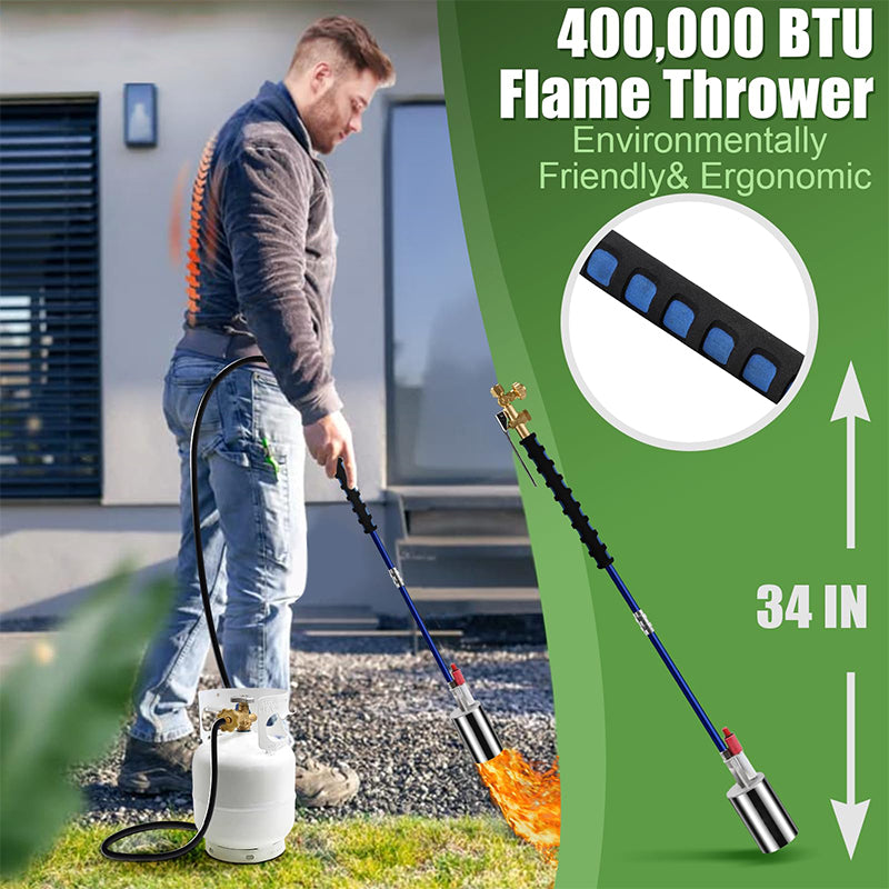 Propane Torch Weed Burner Kit
