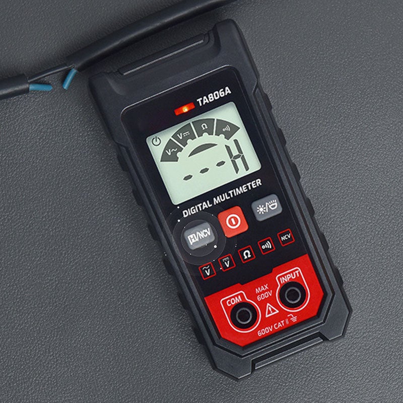 Compact Digital Multimeter Tester With Automatic Recognition