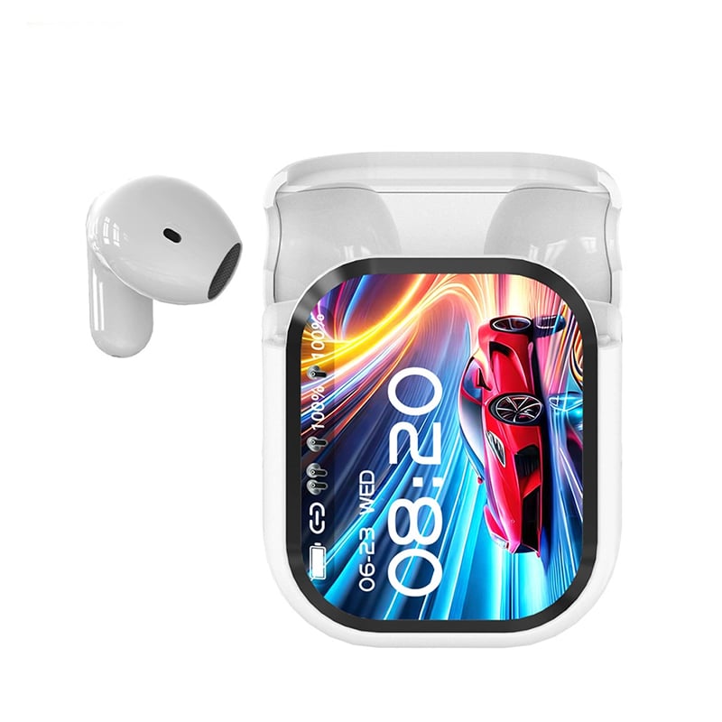 HD-fargeskjerm, intelligent støyreduksjon, hodetelefoner med AI-oversettelse