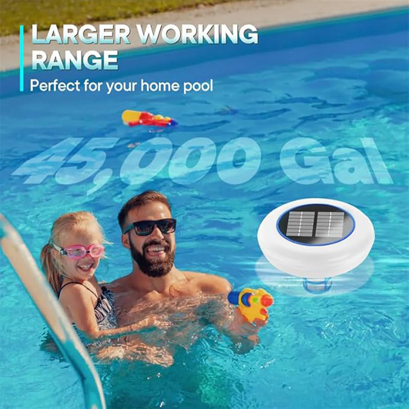 Solar-Powered Pool Ionizer Purifier