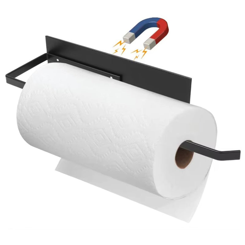 Magnetic Metal Kitchen Bathroom Paper Towel Holder