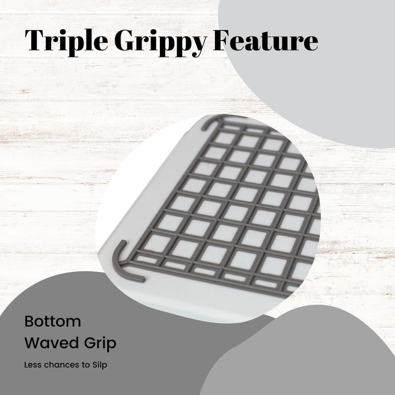 Dual-Handle Non-Slip Serving Tray
