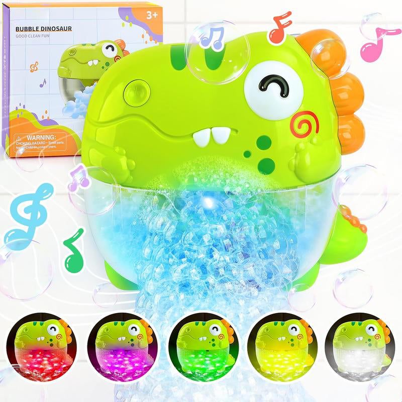 Dinosaur-Themed Automatic Bubble Bath Toy