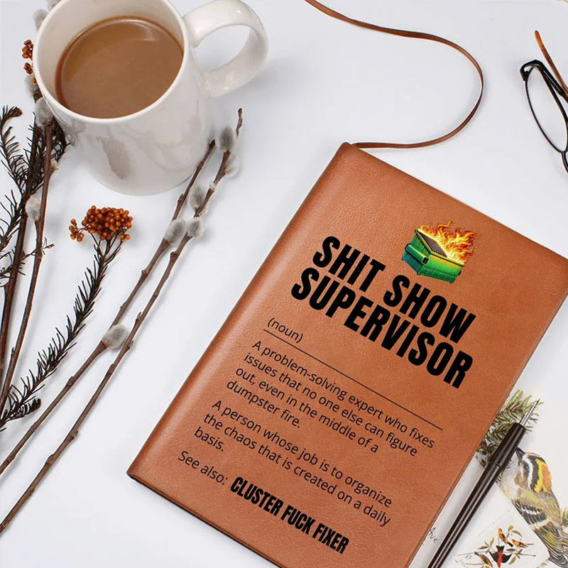 Funny Dumpster Fire Notebook