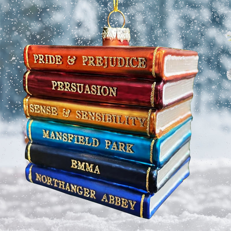 Jane Austen Christmas Tree Ornament