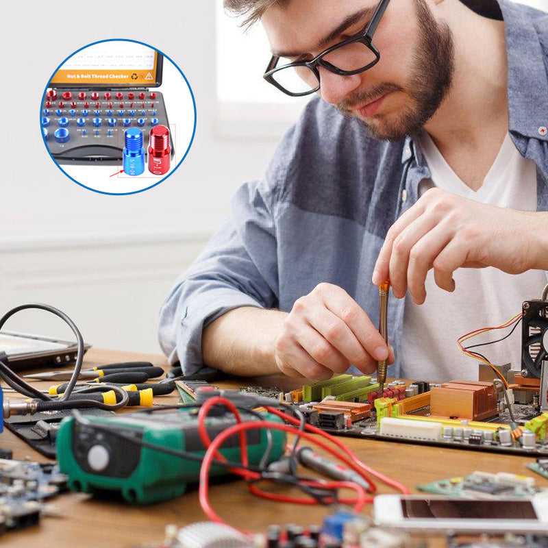 Aluminum Thread Inspection Tool