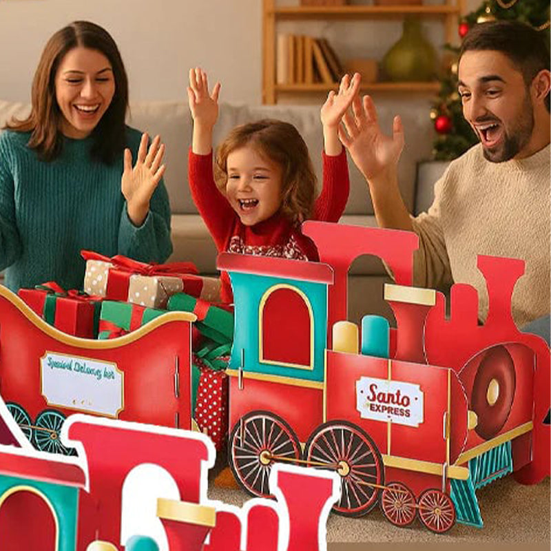 Christmas Train & Carriage Gift Box