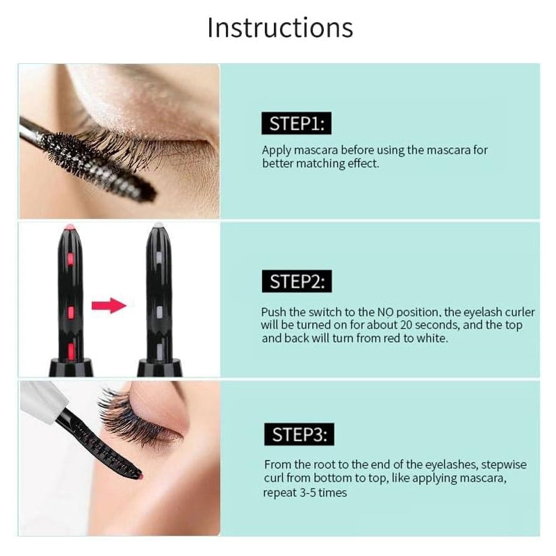 Electric eyelash curler