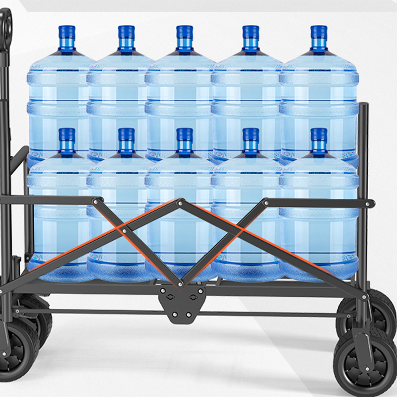 2-in-1 Outdoor Camping Trolley Seat