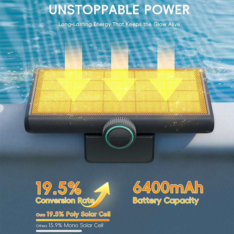 Poolside Solar Light