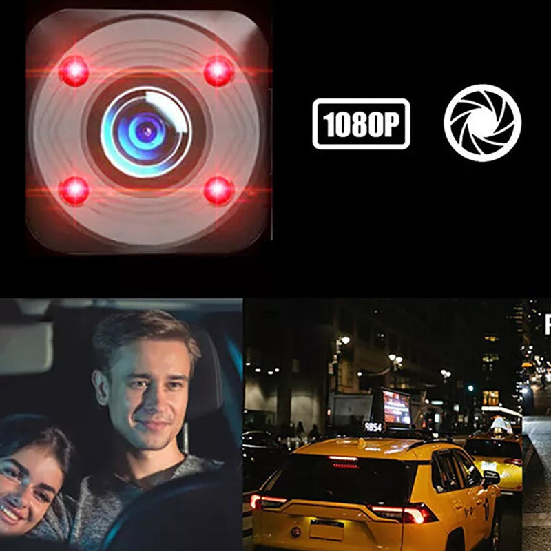 3 Lens Car Dvr Dash Cam