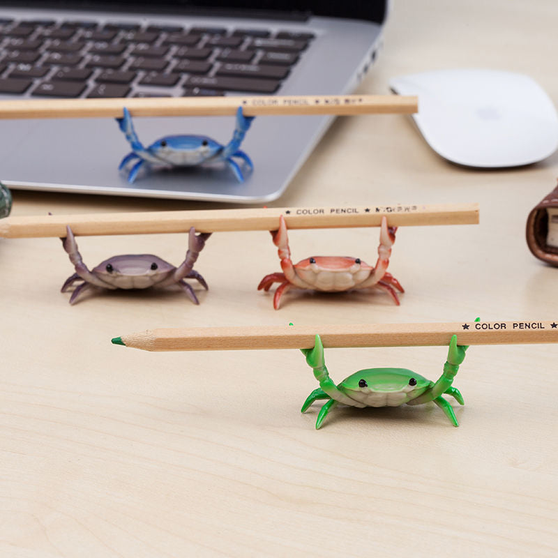 Realistic Crab Shaped Pen Holder