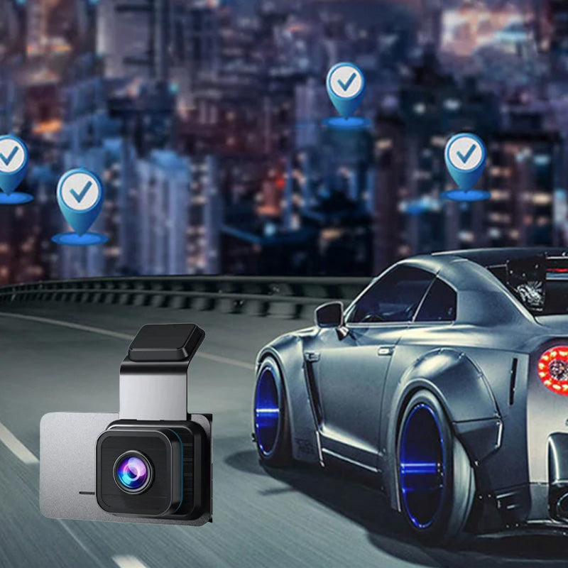 HD Dash Cam with WiFi & GPS