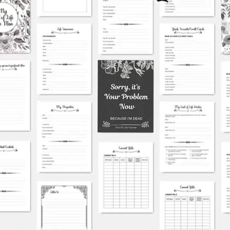Förlåt, det är ditt problem nu, eftersom jag är död