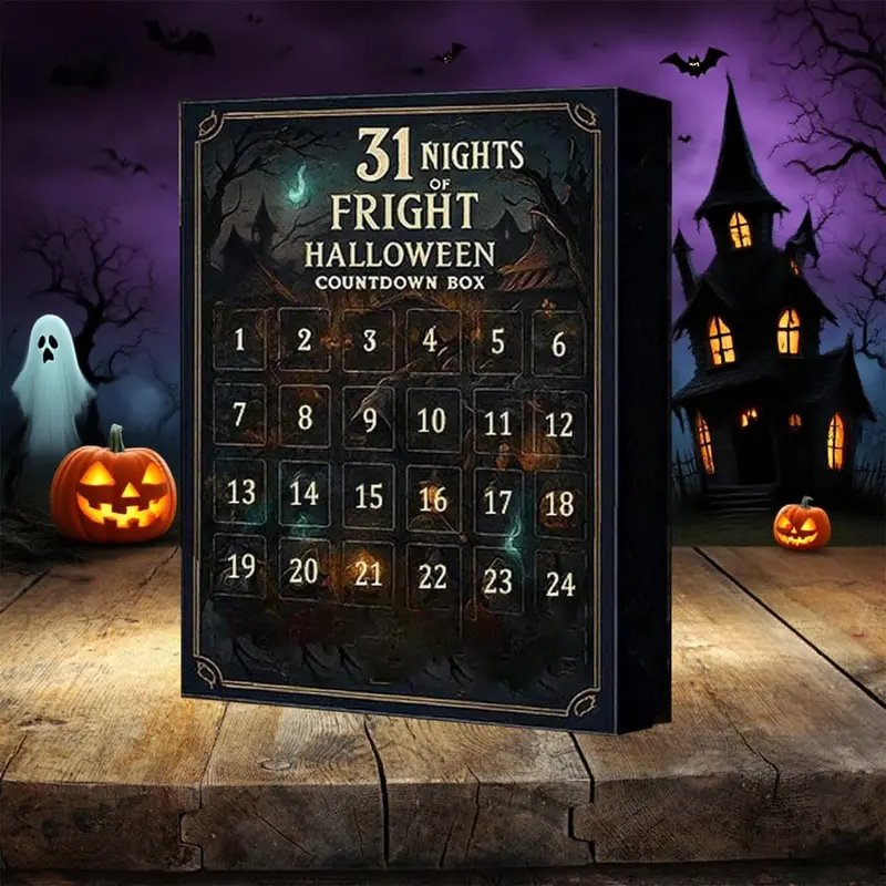 31 Nights of Fright Halloween Countdown Box