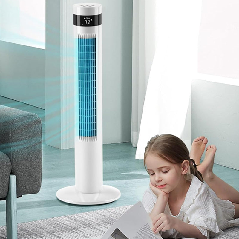 Portable Bladeless Floor Fans for Home