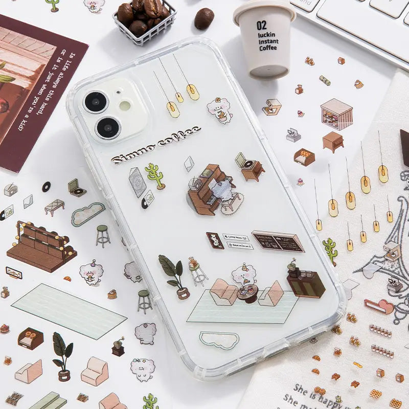 2024 Hot-Selling DIY 3D House Stickers