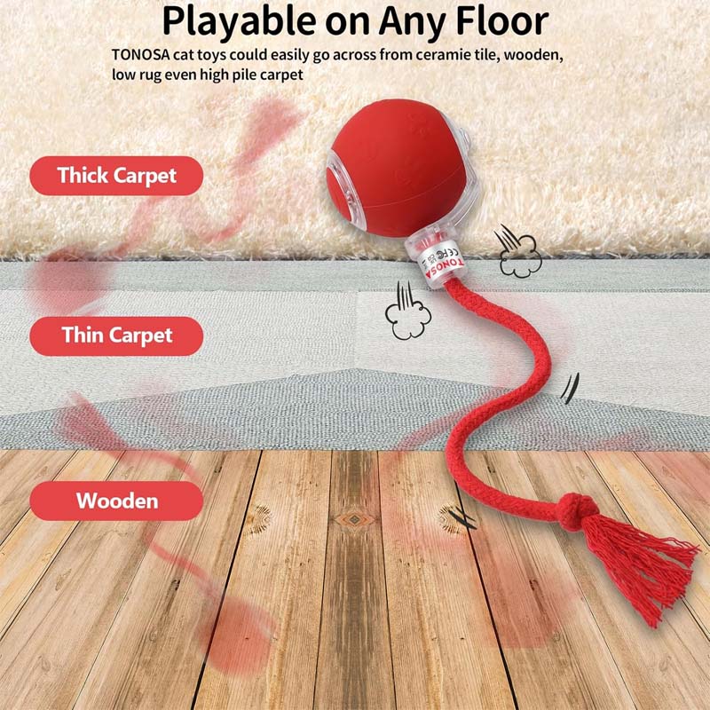 Interactive Rechargeable Ball Cat & Dog Toy