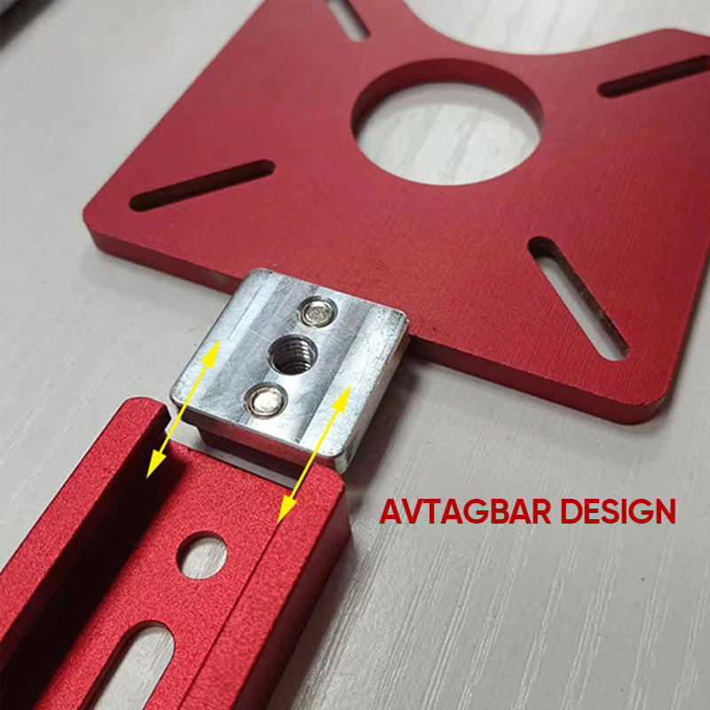 3 i 1 Router Fräsning Spårbrygga