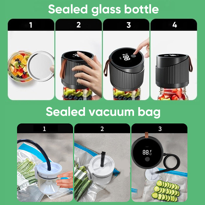 Mason Jars Storage Bottles - Jar Sealers