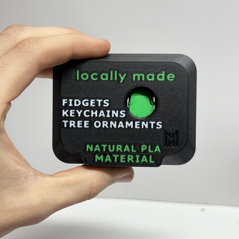 3D Printed Tickle Pickle Keychains