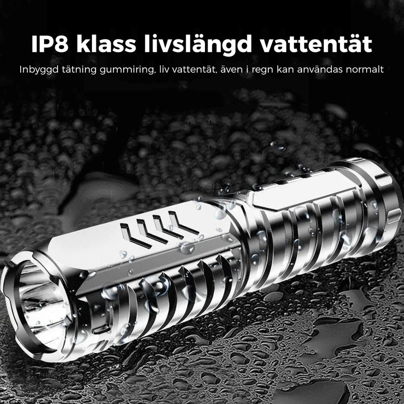 Specialstyrkor starkt ljus LED-ficklampa