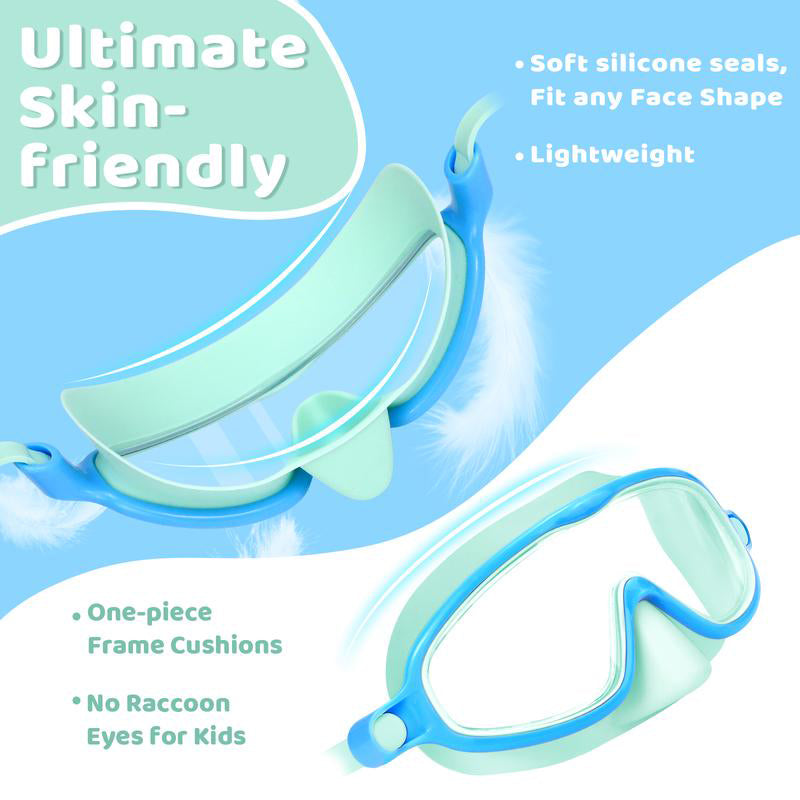 Swim Goggles with Nose Cover