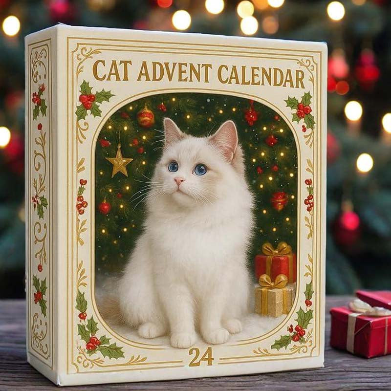 Advent Calendar 2025 for Cat Lovers – Gift Box with Daily Surprises