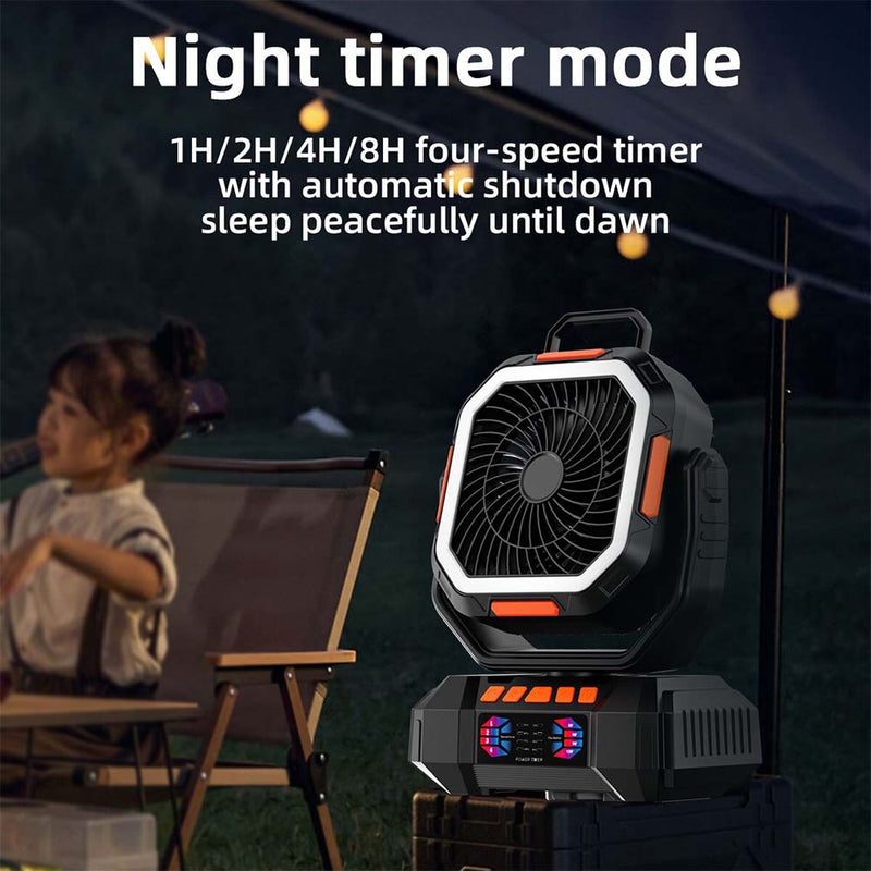 Portable Rechargeable Camping Fan