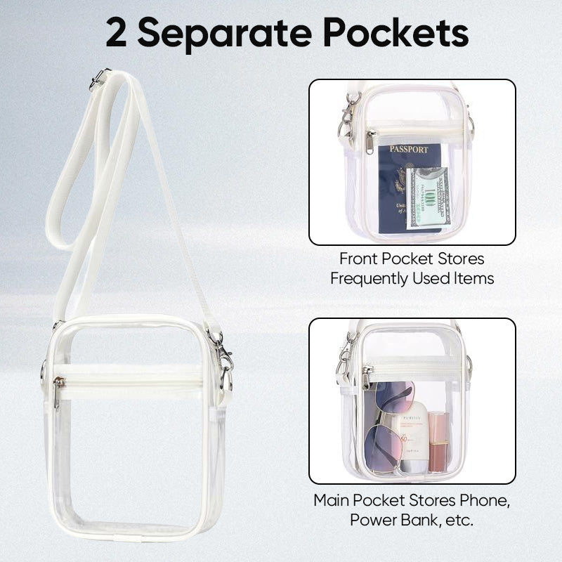PVC Transparent Crossbody Bag