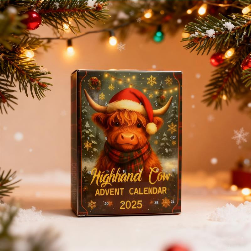 Christmas Countdown Cow Blind Box