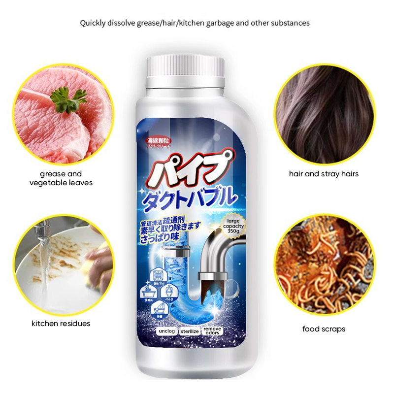 Rapid-Foam Toilet Cleaner & Drain Unclogger