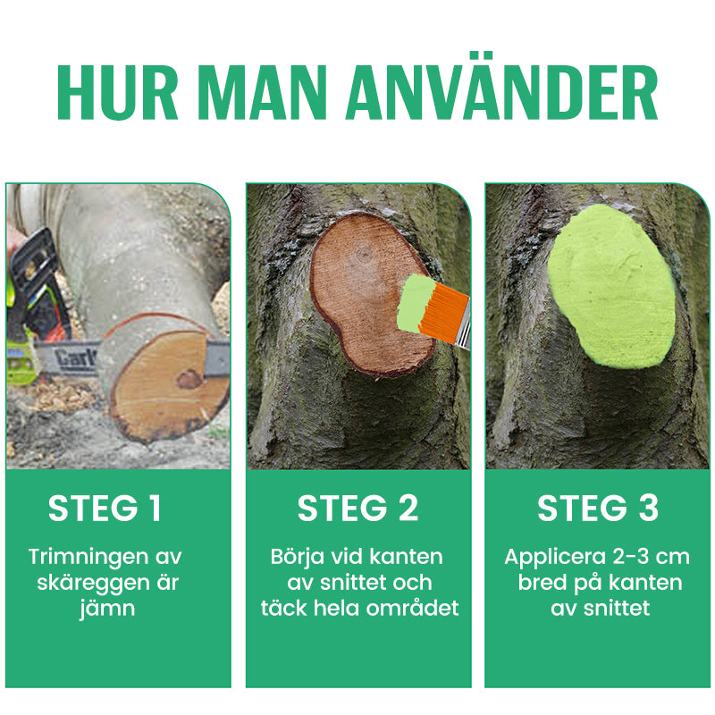 Sårläkningsmedel för stort träd