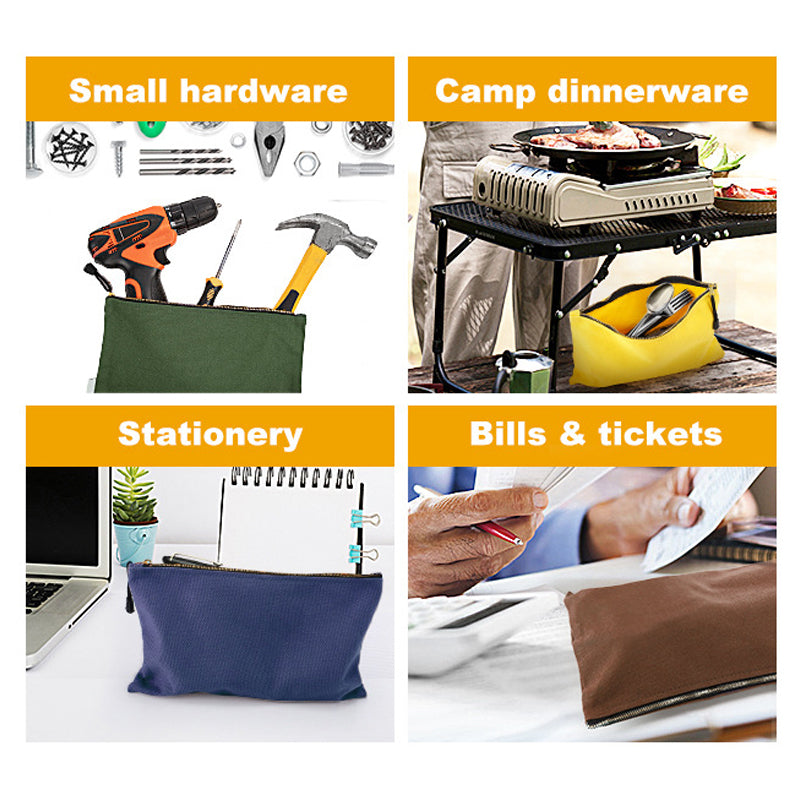 Canvas Tool Bag Zipper Pouch