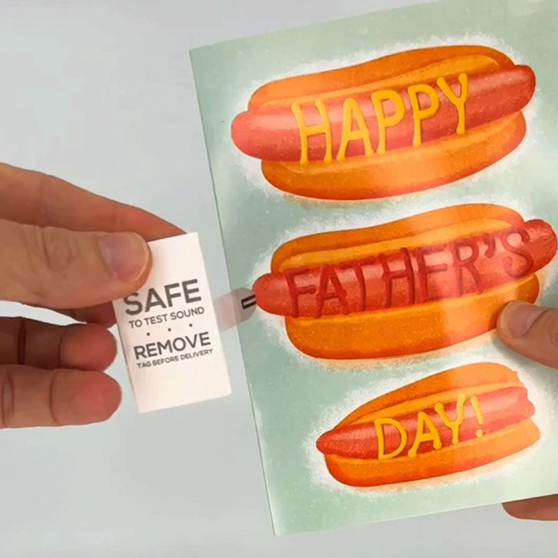 Father's Day Card with Glitter