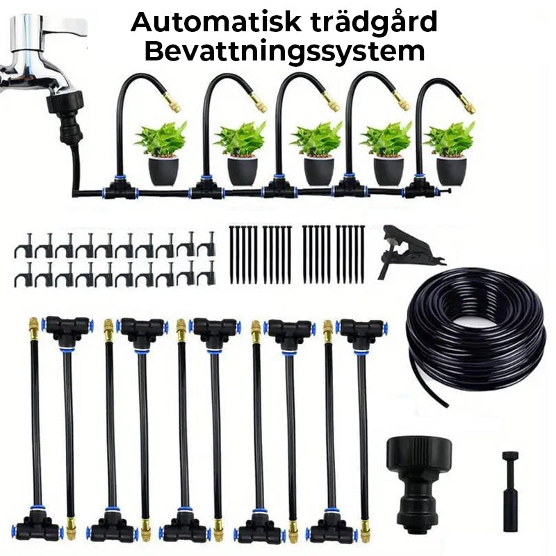 Droppbevattningskit för trädgården